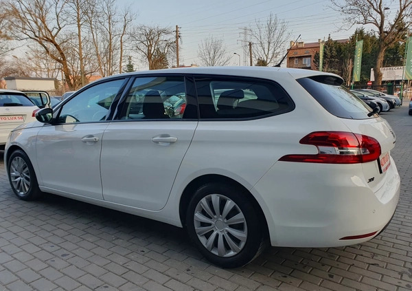 Peugeot 308 cena 39900 przebieg: 163119, rok produkcji 2019 z Warszawa małe 277